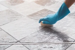 How to Clean Grout Safely