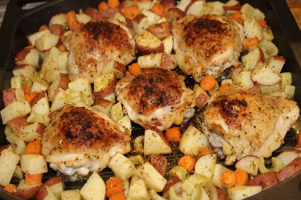 Sheet Pan Chicken and Veggies