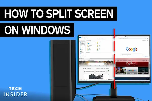 how to use split screen