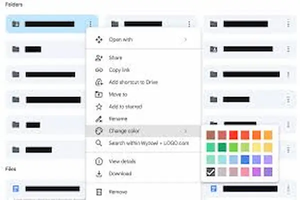 how to organize google drive