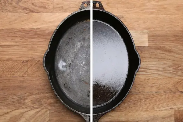 how to season cast iron