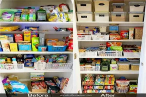 budget friendly pantry organization