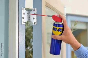 how to fix a squeaky door