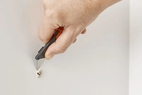 how to patch nail holes