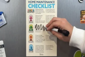 seasonal home maintenance checklist