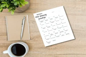 simple kitchen deep clean plan