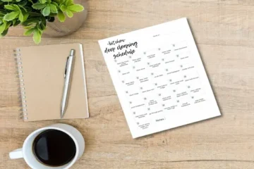 simple kitchen deep clean plan